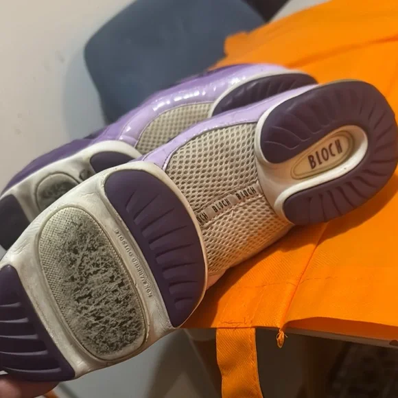 Stylish Purple and Cream Women's Sneakers - Picture 5 of 5